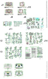 别墅设计CAD图纸