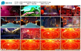 鸡年公司企业年会开场新年片头