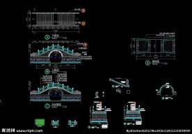 石拱桥施工图