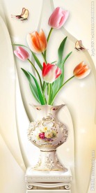 郁金香欧式花瓶玄关