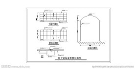 地下室雨蓬示意图