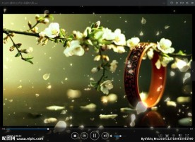 画意 LED 动态 背景素材