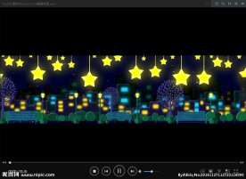 星星LED 动态 背景素材