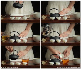 美女茶艺演示视频