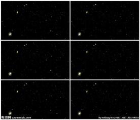 外层空间的CGI动画