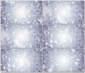 唯美雪花慢慢下降