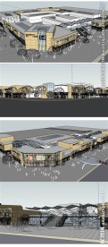 商场建筑草图大师SU模型