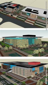 SU博物馆纪念馆美术馆建筑模型