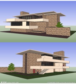 别墅建筑草图大师SU模型