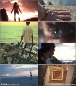 成功人士努力拼搏