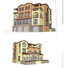 西班牙SketchUp别墅模型