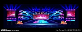 舞台设计效果图晚会舞台设计