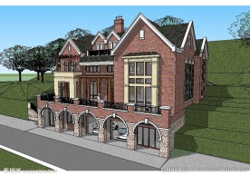 小别墅建筑草图大师SU模型