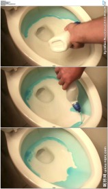 浴室清洁刷马桶