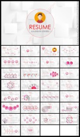 微立体时尚微立体求职竞聘