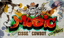 砖墙手绘涂鸦背景