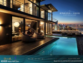 豪宅 地产 广告