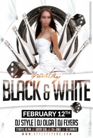 白色香槟庆典明星海报