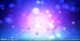 婚庆梦幻 蓝色粒子视频