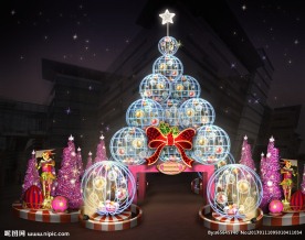 商场圣诞美陈装饰