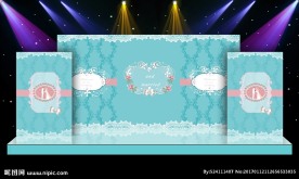 婚庆舞台背景设计