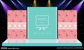 舞台婚庆背景 求婚 结婚