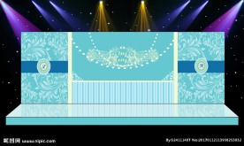 舞台婚庆背景 求婚 结婚