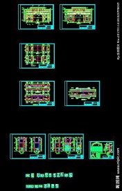大型小区大门施工图设计