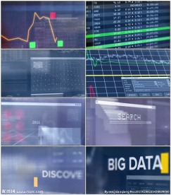 数据信息视频素材