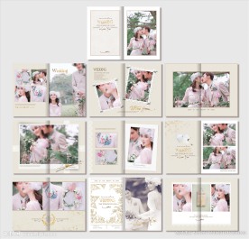 婚纱照相册模板
