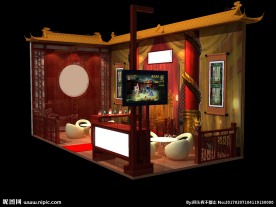 数码娱乐展展位效果