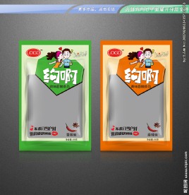 约啊辣条包装设计