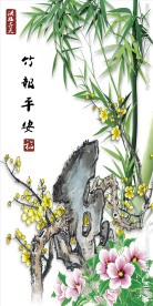 珠宝平安中式玄关