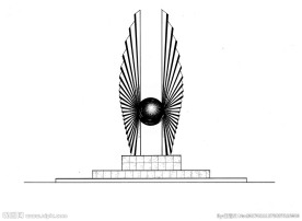 景观雕塑设计图