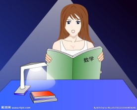 一日充实可以安睡学习动画