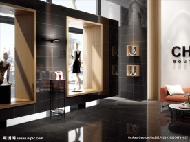 瓷砖效果图  室内  仿古砖