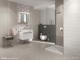 瓷砖效果图  卫浴空间  瓷片