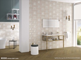 瓷砖效果图  卫浴空间  瓷片