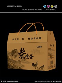 鸡蛋包装展开图