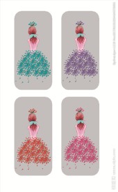 女孩手机壳图案