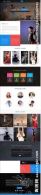 响应式HTML5艺术培训网站