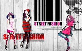 木板服装店装饰画背景墙