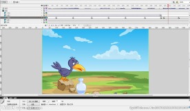 乌鸦喝水的故事儿童故事一分钟