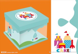 蛋糕童话 效果图内有分层