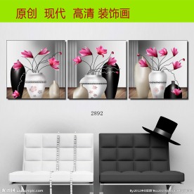 花卉无框画图片