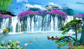 山水风景画