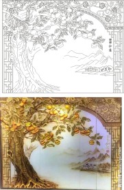 事事如意柿子树