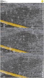 公路上的雨滴实拍视频素材