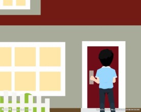 开门关门flash动画10秒