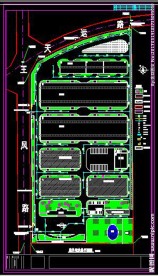 厂区室外雨水总平面图